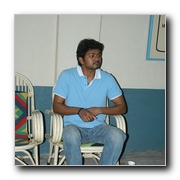 Vijay at Hyderabad
